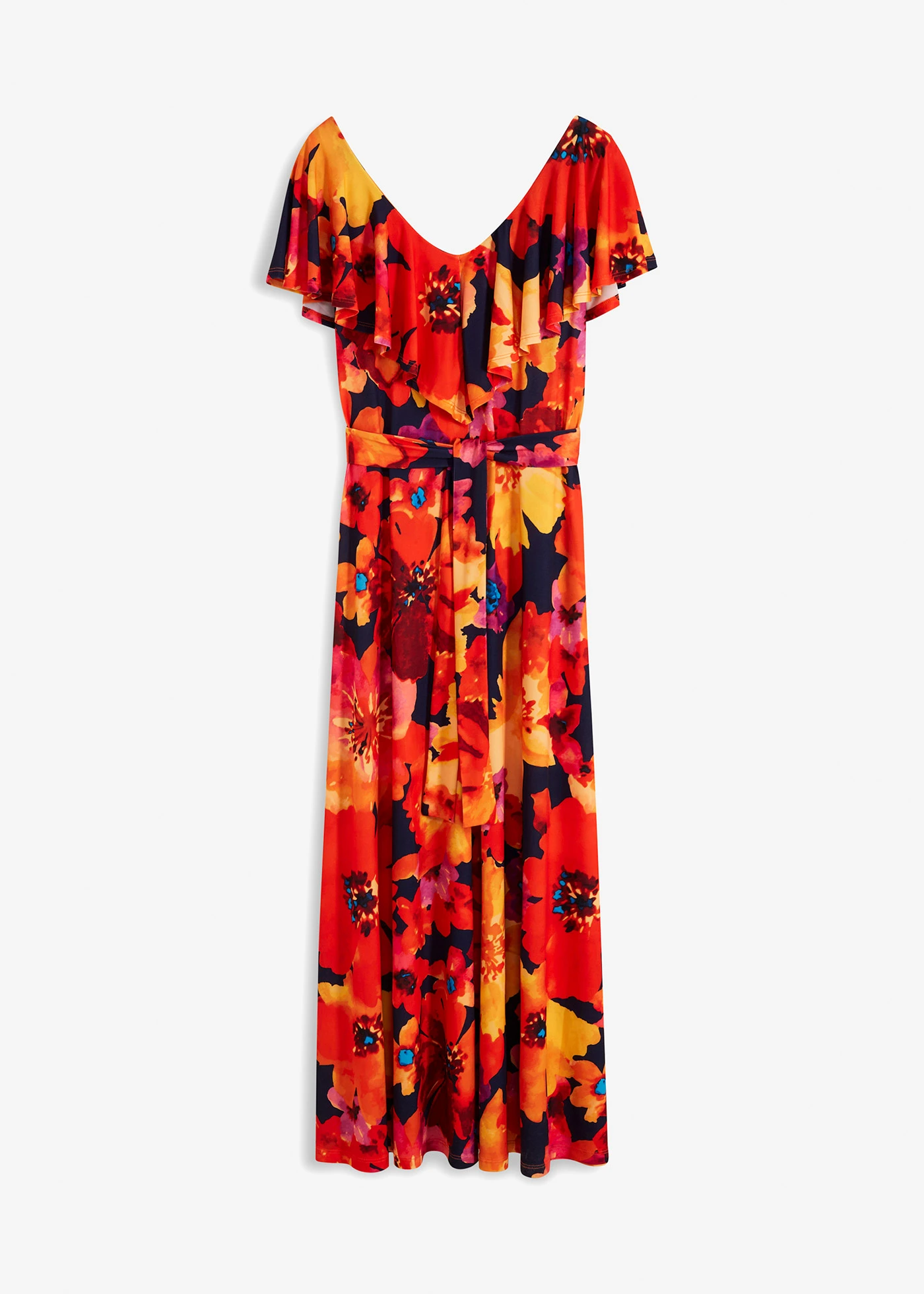 Sukienka maxi w kwiaty